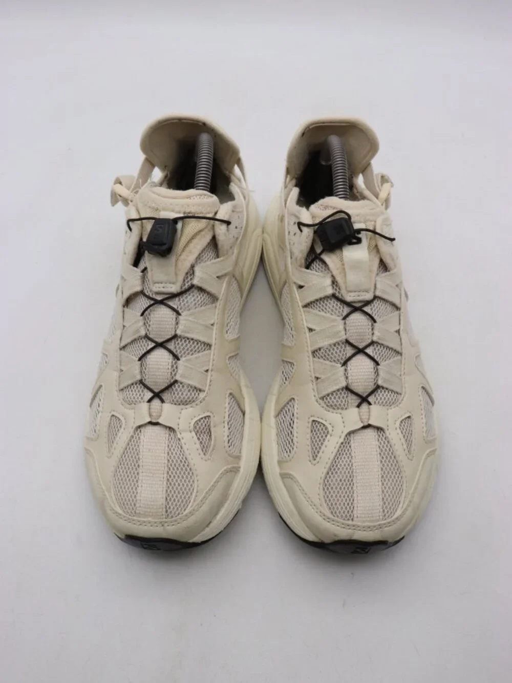 Salomon Techsonic White Leather Men's 9.5 Women's 10.5 Advanced Athletic Sandals